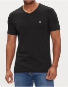 Calvin Klein Jeans Tricou din bumbac cu decolteu in v -