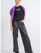 Calvin Klein Jeans Tricou din bumbac cu imprimeu logo - Negru