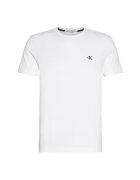 Calvin Klein Jeans Tricou din bumbac organic cu logo 4 - Alb