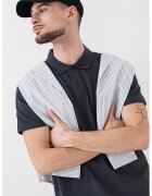 Calvin Klein Jeans Tricou polo cu logo - Gri inchis