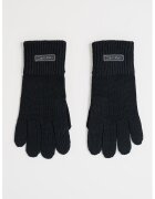 Calvin Klein Manusi tricotate din amestec de lana cu logo - Negru