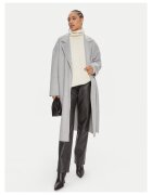 Calvin Klein Palton de dama gri - lana