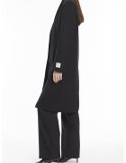 Calvin Klein Palton relaxed fit din amestec de lana - Negru