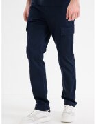 Calvin Klein Pantaloni cargo slim fit - Bleumarin