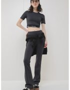 Calvin Klein Pantaloni cu croiala ampla si talie medie