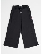 Calvin Klein Pantaloni de trening cu logo si snururi - Negru/Roz