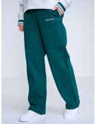 Calvin Klein Pantaloni de trening din amestec de bumbac cu croiala ampla - Verde englez