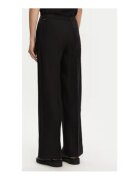 Calvin Klein Pantaloni palazzo de dama - lyocell - negru -