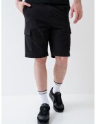 Calvin Klein Pantaloni scurti cargo cu buzunare multiple - Negru