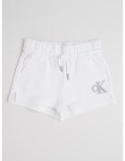 Calvin Klein Pantaloni scurti cu logo - Alb