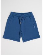 Calvin Klein Pantaloni scurti din amestec de bumbac cu logo - Albastru prafuit
