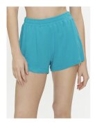 Calvin Klein Pantaloni scurti din material textil pentru femei - Swimwear - Albastru - 83% viscoza - 17% poliester -