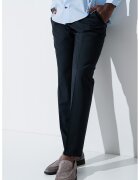 Calvin Klein Pantaloni slim-fit din amestec de lana - Negru