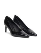Calvin Klein Pantofi dama cu toc inalt din piele naturala - Negru