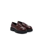 Calvin Klein Pantofi pentru fete - 305519368 - piele ecologica - visiniu