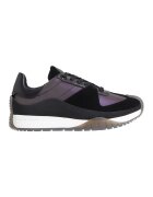 Calvin Klein Pantofi sport cu garnituri din piele intoarsa - Negru