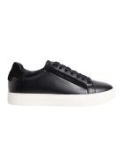 Calvin Klein Pantofi sport de piele cu garnituri de piele intoarsa - Negru