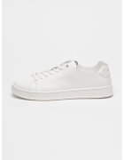 Calvin Klein Pantofi sport de piele cu logo discret - Alb