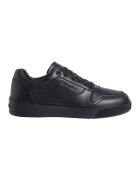 Calvin Klein Pantofi sport de piele cu platforma - Negru