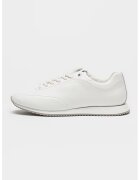 Calvin Klein Pantofi sport din piele cu logo - Alb optic