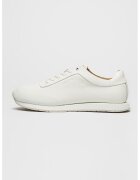 Calvin Klein Pantofi sport din piele cu model uni - Alb