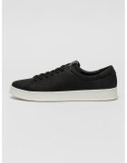 Calvin Klein Pantofi sport din piele cu sireturi - Negru