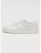 Calvin Klein Pantofi sport low-cut de piele - Alb optic