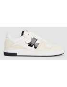 Calvin Klein Pantofi sport pentru Barbati - basket cupsole low lth - YM0YM00933-01W - Alb - Alb