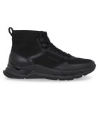 Calvin Klein Pantofi sport pentru Barbati - high top lace up knit - HM0HM01267-0GJ - Negru - Negru
