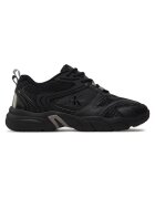Calvin Klein Pantofi sport pentru Barbati - retro tennis low mix ml met - YM0YM00931-0GT - Negru - Negru