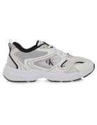 Calvin Klein Pantofi sport pentru Barbati - retro tennis mesh ml - YM0YM01260-01W - Alb