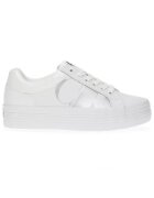 Calvin Klein Pantofi sport pentru Femei - bold vulc flatf low lth - YW0YW01414-01V - Alb - Alb