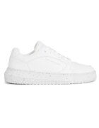 Calvin Klein Pantofi sport pentru Femei - chunky cupsole low lth eco - YW0YW01179-0K8 - Alb - Alb
