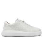 Calvin Klein Pantofi sport pentru Femei - cupsole lace up saffmono - HW0HW02103-0K7 - Alb