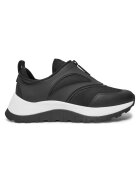Calvin Klein Pantofi sport pentru Femei - runner slip on w/zip mix m - HW0HW02228-BEH - Negru - Negru
