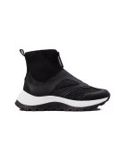 Calvin Klein Pantofi sport pentru Femei - runner sock boot w/zip mix m - HW0HW02229-BEH - Negru - Negru