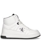 Calvin Klein Pantofi sport pentru Fete - high top lace-up sneaker - V3X9-81063-1355100 - Alb - Alb