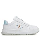 Calvin Klein Pantofi sport pentru Fete - low cut lace-up sneaker - V3A9-80787-1355X256 - Alb - Alb