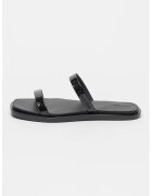 Calvin Klein Papuci cu detaliu cu logo in relief - Negru