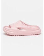 Calvin Klein Papuci cu logo - Roz pastel