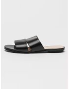 Calvin Klein Papuci din piele - Negru