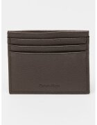 Calvin Klein Portcart de piele - Maro inchis