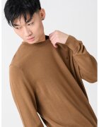 Calvin Klein Pulover din lana cu decolteu la baza gatului