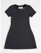 Calvin Klein Rochie scurta cu maneci scurte - Negru