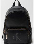 Calvin Klein Rucsac de piele ecologica cu partea din spate dublata - Negru