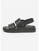 Calvin Klein Sandale din piele cu inchidere velcro