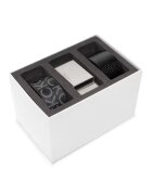 Calvin Klein Set de curele interschimbabile cu o catarama metalica K50K507937 - Negru