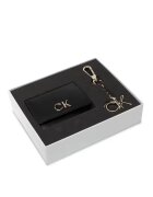 Calvin Klein Set portofel si breloc - Trifold Xxs + Keyfob K60K608906 - 9.5 x 7.5 x 2 / 4.5 x 12 cm