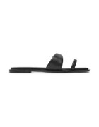 Calvin Klein Slapi dama - piele naturala - negru -