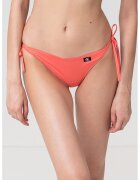 Calvin Klein Slip brazilian de baie cu prindere laterala - Coral